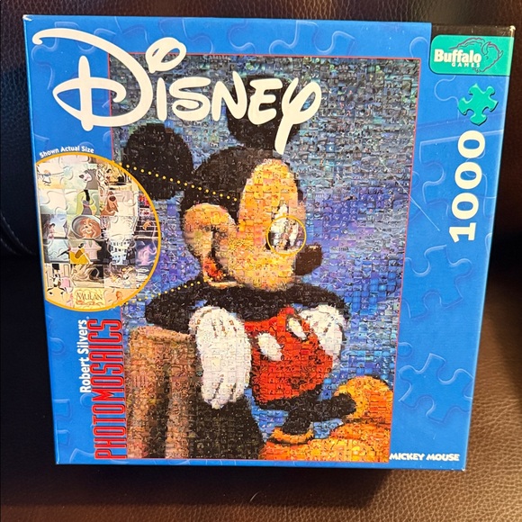 Disney Other - Disney Buffalo Photomosaics Mickey Mouse Puzzle.  1000 pieces.